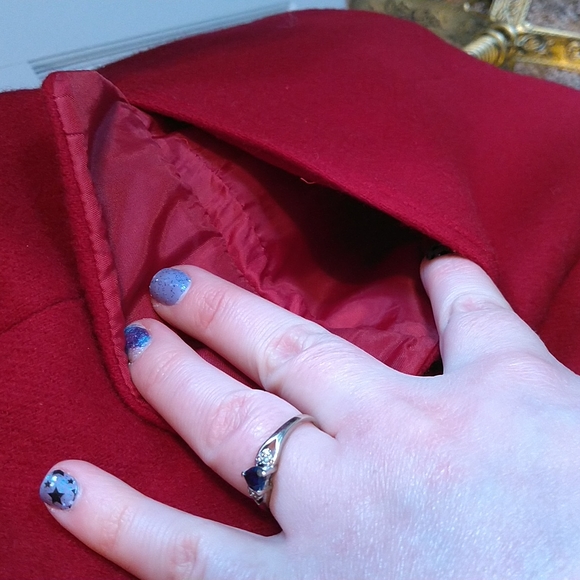 Norton McNaughton Wool Peacoat EUC (14) - Picture 5 of 12